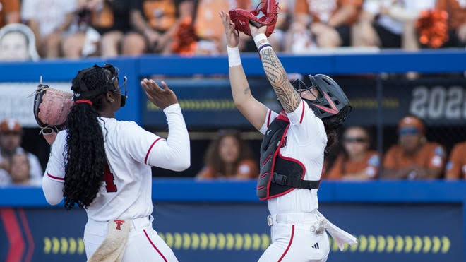 Texas Tech softball ends season with Game 2 loss to Texas in WCWS finals