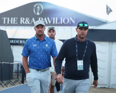 DeChambeau will play on at the Open despite anger over two-stroke penalty