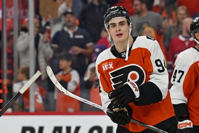 Porter Martone grew up a Flyers fan. Now he's leading their charge into the playoffs.