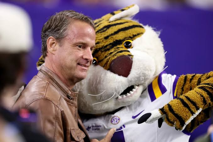 LSU coach Lane Kiffin says he deleted social media apps from his phone after his son challenged him to do so