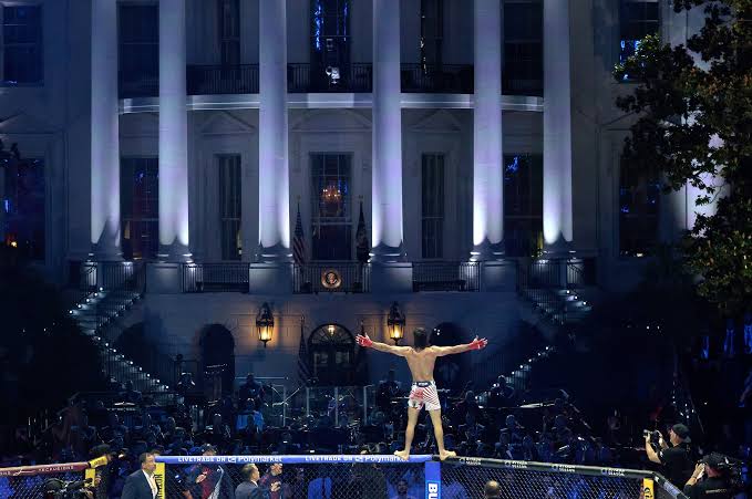 UFC Freedom 250 live updates: Early knockouts, cageside analysis and more from the White House