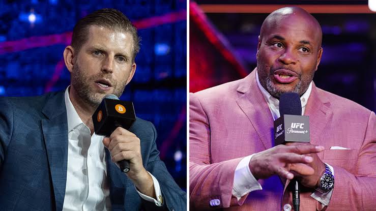 UFC White House: Eric Trump says 'rigged' fight screenshots posted by Daniel Cormier were fake