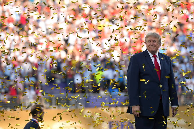 Trump loomed over the World Cup, up until the awkward trophy ceremony