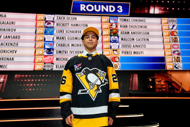 A breakdown of the Penguins’ 5 selections from Day 2 of NHL Draft