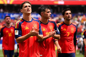 🥳​ Wild celebrations after Spain's win over Belgium