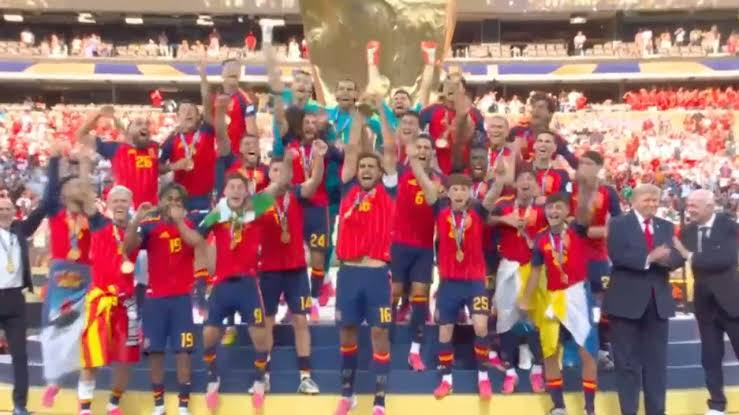 Trump shares new edit of World Cup trophy ceremony that removes his awkward moment