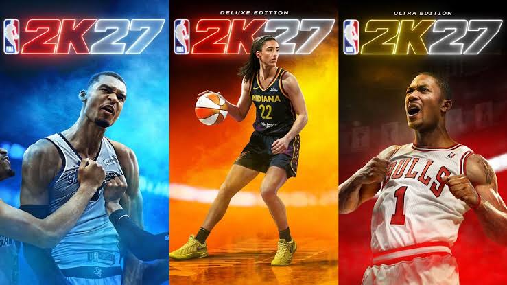 Wembanyama, Clark and D-Rose revealed as '2K27' cover athletes