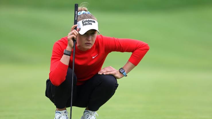 Midround at U.S. Women's Open, Nelly Korda swaps out shoes LeBron gave her