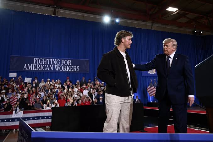 Shocker: Jaxson Dart Is A Trump Guy