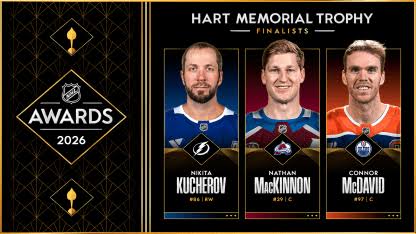 Hart Trophy winner be to announced before Game 5 of Stanley Cup Final