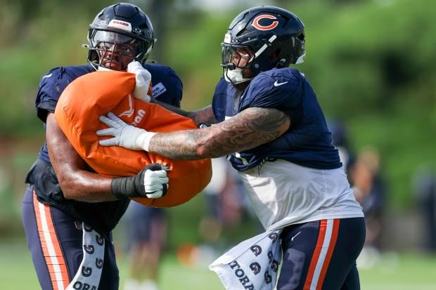 Chicago Bears training camp report: A physical day of practice was sloppy at times for offense