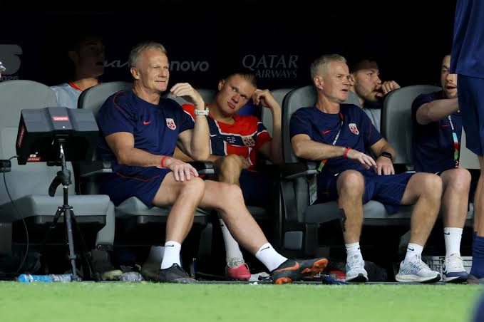 Norway boss finally breaks silence on Erling Haaland substitution during Norway vs England