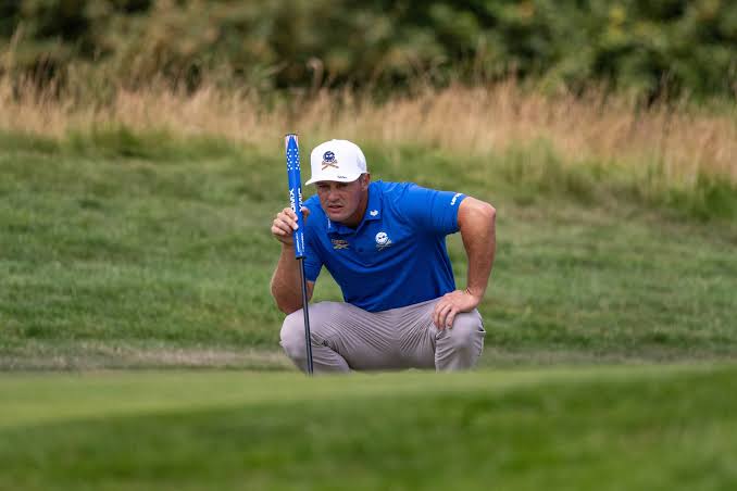 Bryson DeChambeau speaks for the first time since fiasco at The Open after shooting 64 at LIV Golf UK