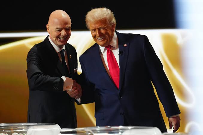 Brussels wants action over Trump-Infantino red card controversy