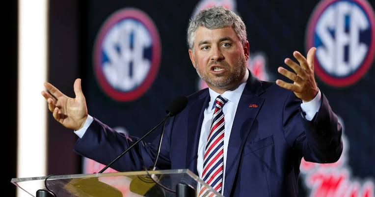 New Ole Miss coach Pete Golding tried to be polite; it lasted 17 minutes