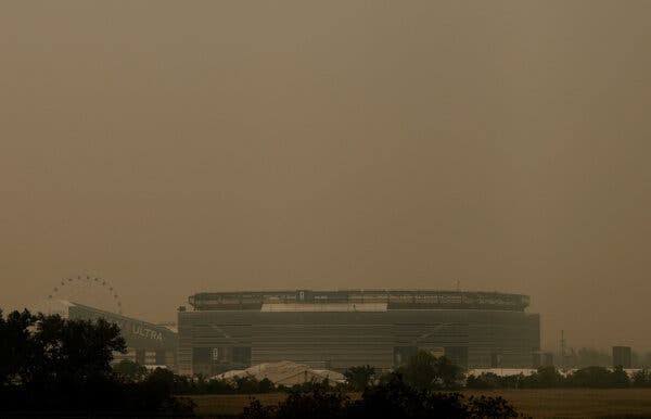 Wildfire Smoke Hangs Over World Cup Final