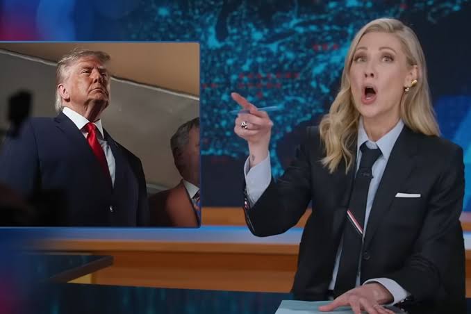 Late-Night Hosts Take Aim at Trump’s Knicks Game Appearance: ‘He Hit Them With a Jinx’