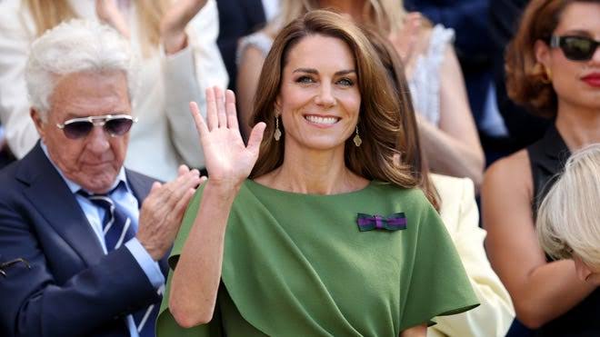 Prince William and Princess Kate joined by their kids at Wimbledon