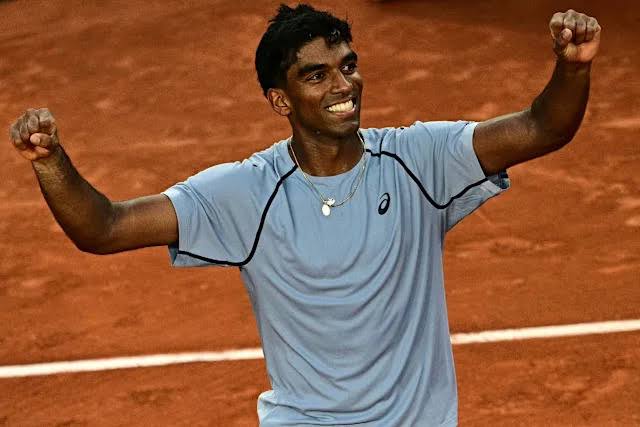 No. 7 Taylor Fritz stunned in first round by unseeded fellow American Nishesh Basavareddy in French Open debut