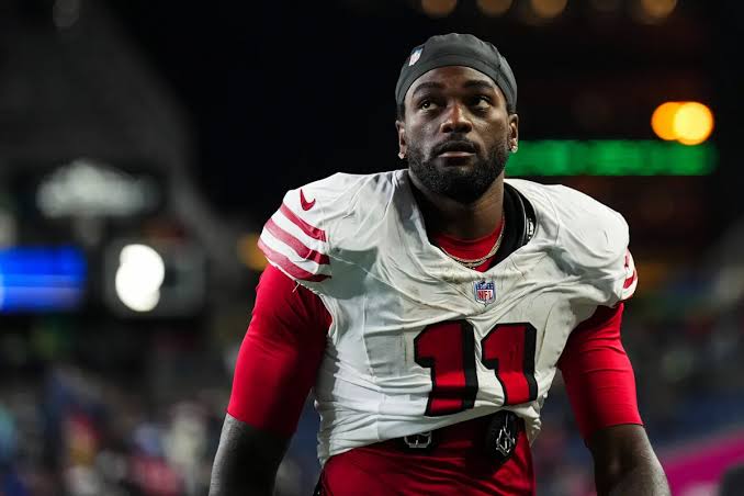 Brandon Aiyuk says he 'is not cool' with 49ers' John Lynch and Kyle Shanahan, claims he fired agent
