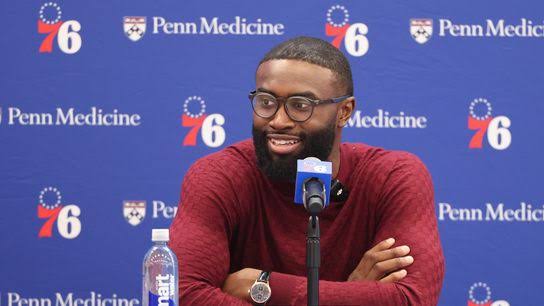 Simone: Jaylen Brown's first press conference since the trade left plenty of room for speculation