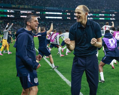 Like Nosferatu on a golf weekend – but England players trust Tuchel and his aura | Barney Ronay
