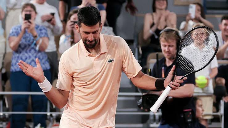 French Open 2026 results: Rusty Novak Djokovic beats Giovanni Mpetshi Perricard in four sets