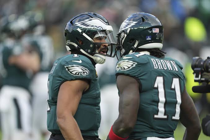 A.J. Brown opens up about his Eagles tenure and his relationship with Jalen Hurts
