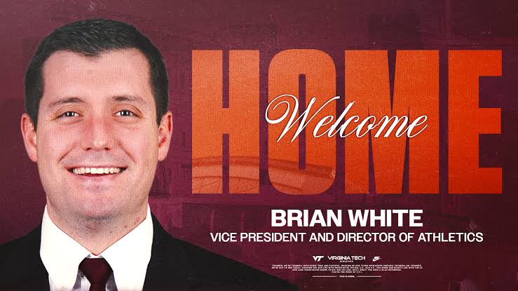 Brian White named Virginia Tech’s Vice President and Director of Athletics