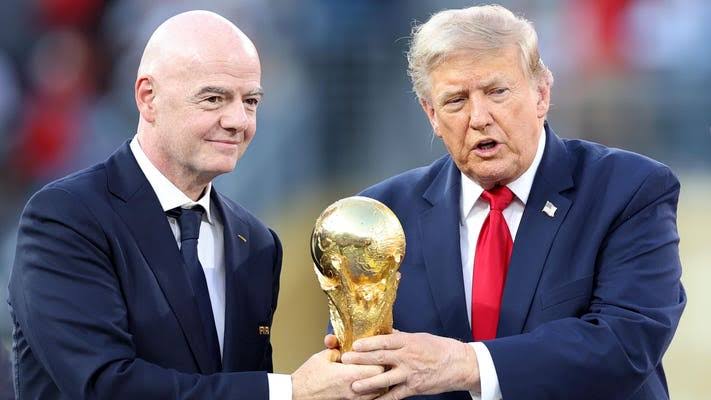 FIFA Crops Trump Out Of World Cup Photo—White House Adds Him Back In