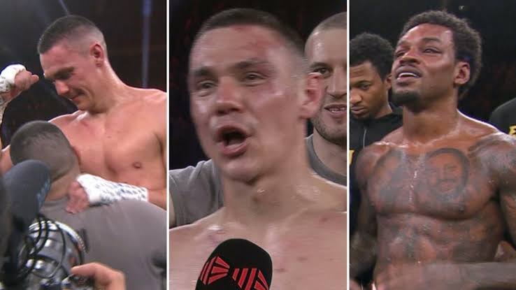 BREAKING: Tszyu’s four-word warning after clinic against US superstar