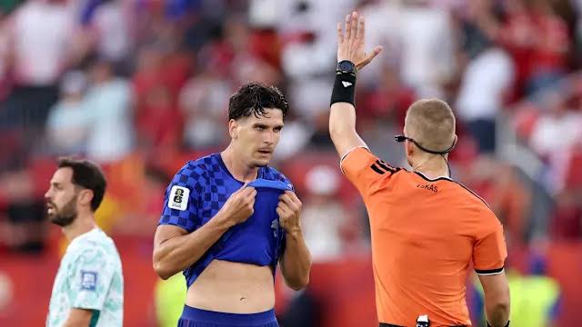 'I felt slight contact with my hair' - Croatia star rages at last-gasp VAR call against Portugal as coach Zlatko Dalic slams refereeing decisions