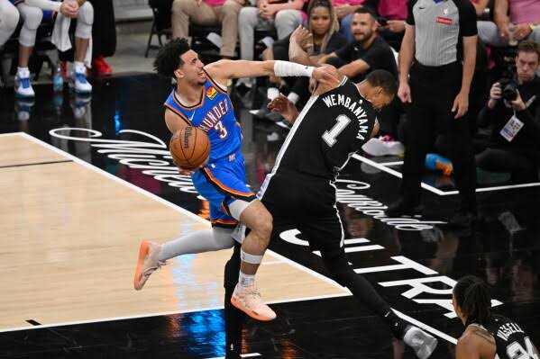 Spurs' Wembanyama says in Game 4 of West finals vs. Thunder, 'we're going to see what we're made of'