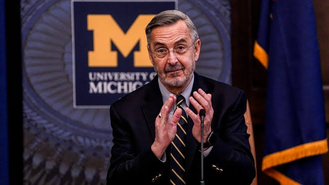 Michigan president addresses 'sobering' investigation findings