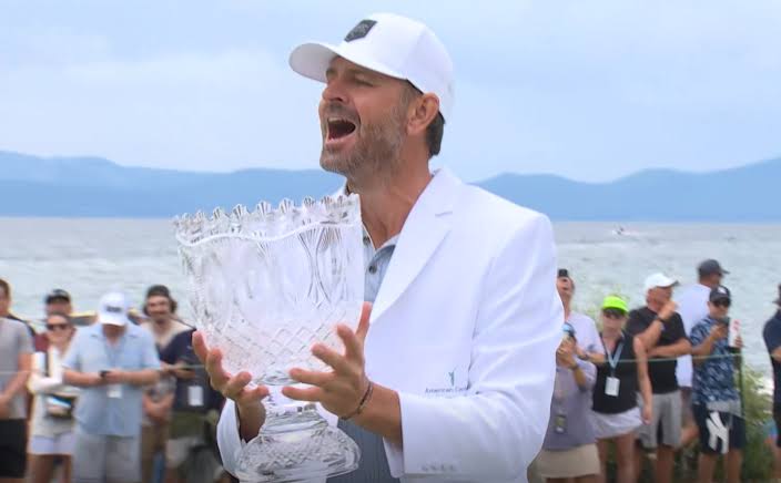 American Century Championship results: Mardy Fish wins celebrity tournament for third time