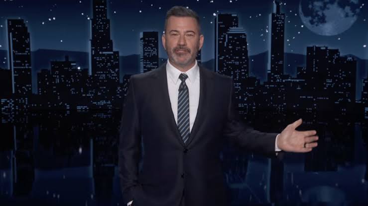 Jimmy Kimmel breaks down Trump's 'big violent birthday party' UFC event