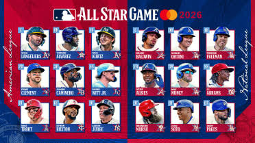 Full All-Star rosters unveiled, including 26 first-timers