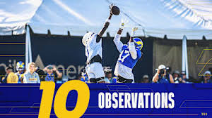 10 Observations from the 10th and final day of 2026 Rams Training Camp: Blake Corum continues to look agile and explosive; Emmanuel Forbes Jr. has strong practice