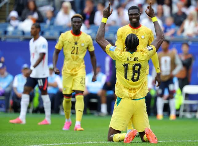 Photos: A rainy day of soccer as England ties with Ghana in World Cup game in Foxborough