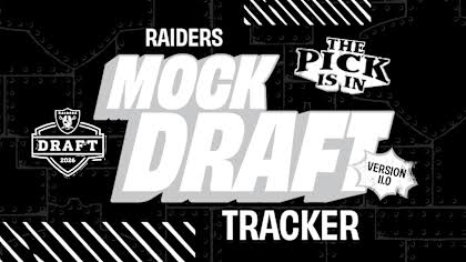 Raiders 2026 Mock Draft Tracker 11.0