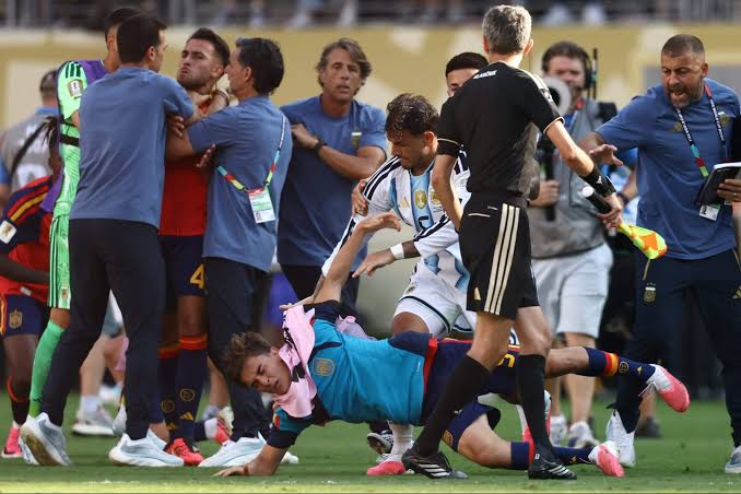 Argentina disgraced themselves, and the World Cup final, with their charmless petulance - The Athletic