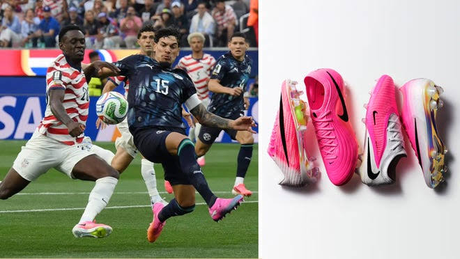 Pink cleats are everywhere at the World Cup—here’s why