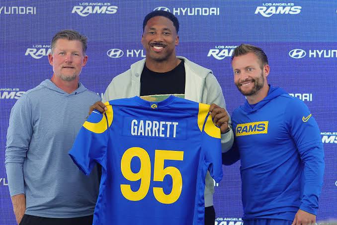 How Myles Garrett plans to fuel the Rams’ next Super Bowl push