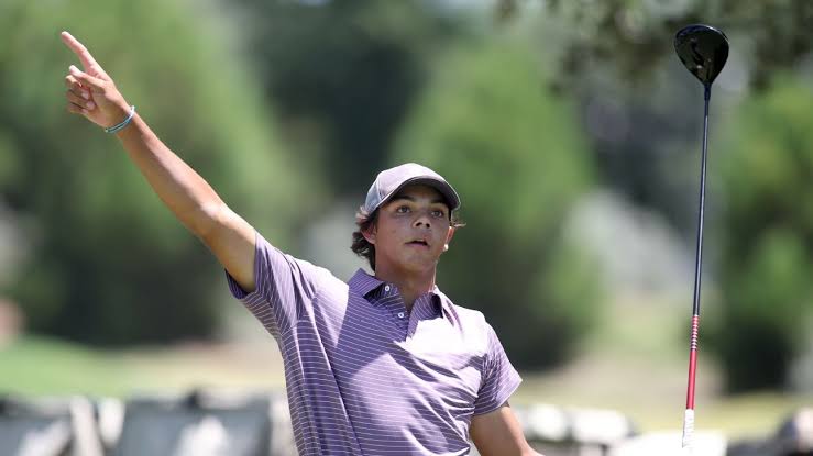 Charlie Woods out at U.S. Junior Amateur after camera click