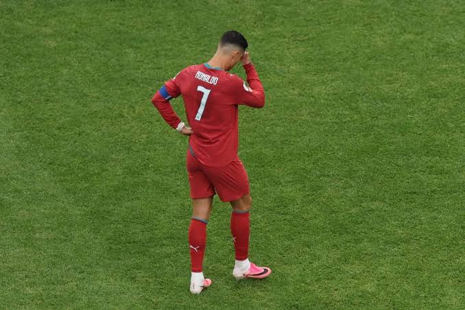 Cristiano Ronaldo looks a sad shell of the great footballer he once was