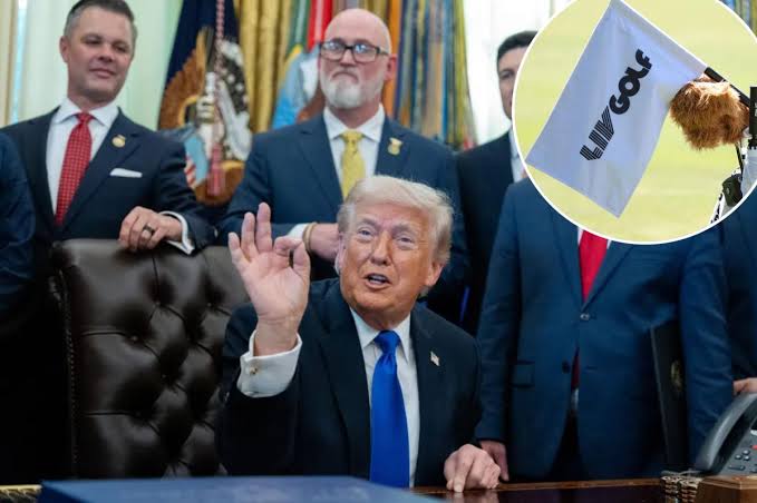 Trump opens up on LIV Golf drama — and what he wants to see from sport going forward