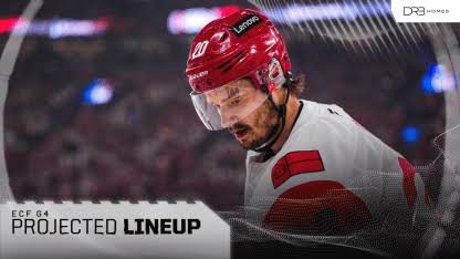 Projected Lineup: ECF, Game 4 at Montreal
