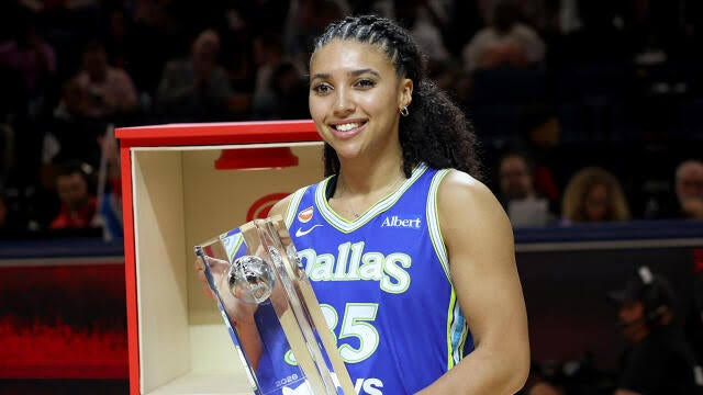 Wings' Azzi Fudd makes history with WNBA 3-point shooting contest win, challenges Steph Curry to a 'rematch'