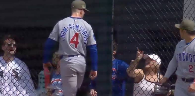 Pete Crow-Armstrong Was "Talking "Sh*t" Back to a Lady at the White Sox Game