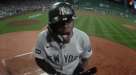 Yankees’ Jazz Chisholm ejected for slamming helmet after arguing call in fiery scene